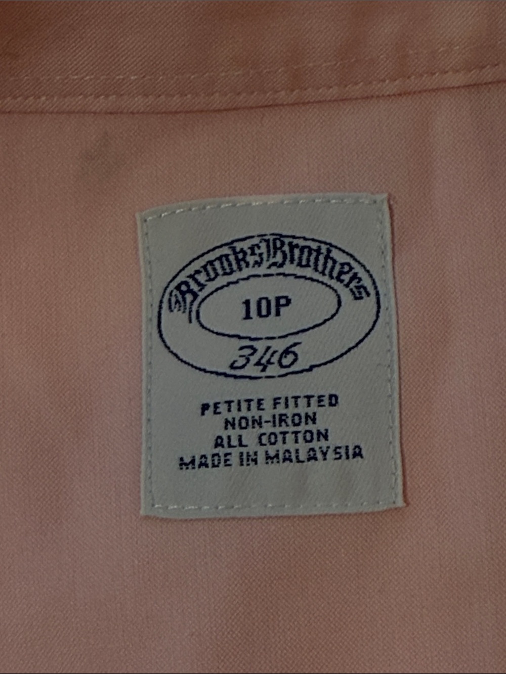 Brooks Brothers Womens Petite 10 Sleeveless Button Down Preppy Shirt Coastal Top - Picture 3 of 8